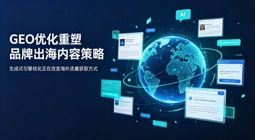 南浔区AI 时代 GEO 兴起，品牌出海内容策略迎来重大调整